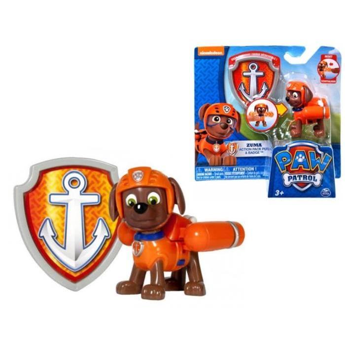 PAT PATROUILLE Figurine Sac a Dos Transformable Zum Paw Patrol