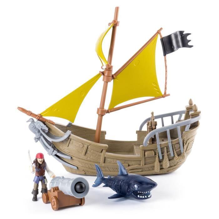 PIRATE DES CARAIBES Playset Bateau Jack Sparrow