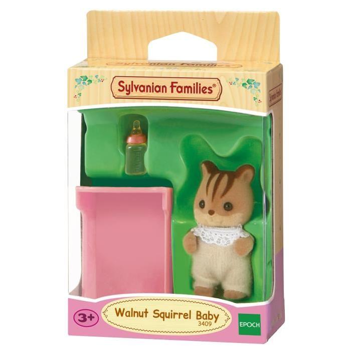 SYLVANIAN FAMILIES 3409 Bébé Ecureuil Roux