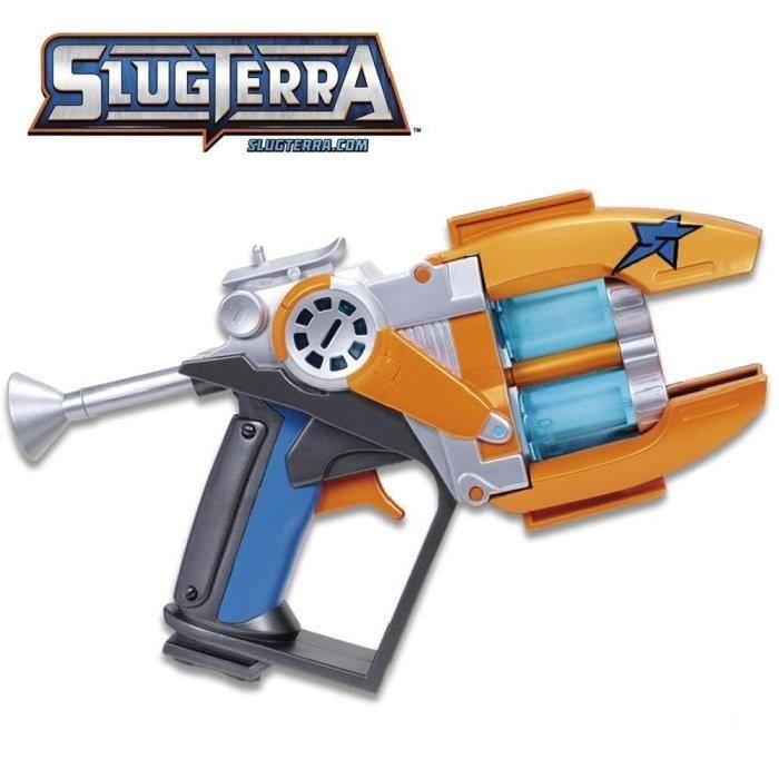SLUGTERRA Blaster Double Canons + 3 Munitions Slugs