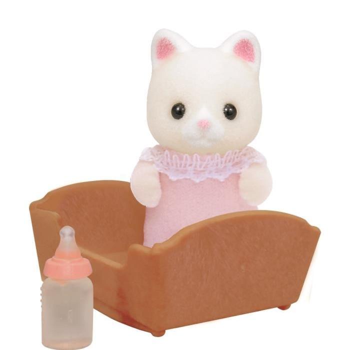 SYLVANIAN FAMILIES 3417 Bébé Chat Soie