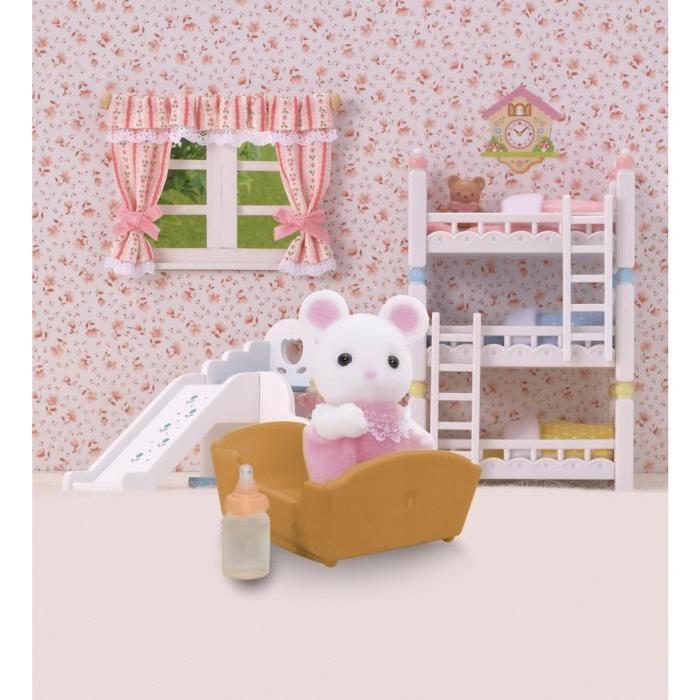 SYLVANIAN FAMILIES 3420 Bébé Souris Blanche