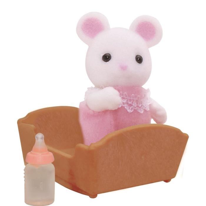 SYLVANIAN FAMILIES 3420 Bébé Souris Blanche