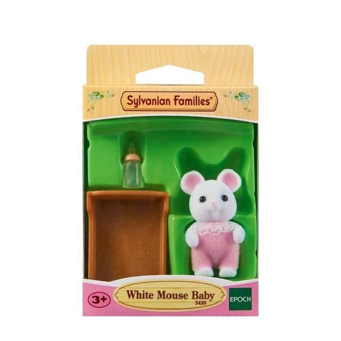 SYLVANIAN FAMILIES 3420 Bébé Souris Blanche