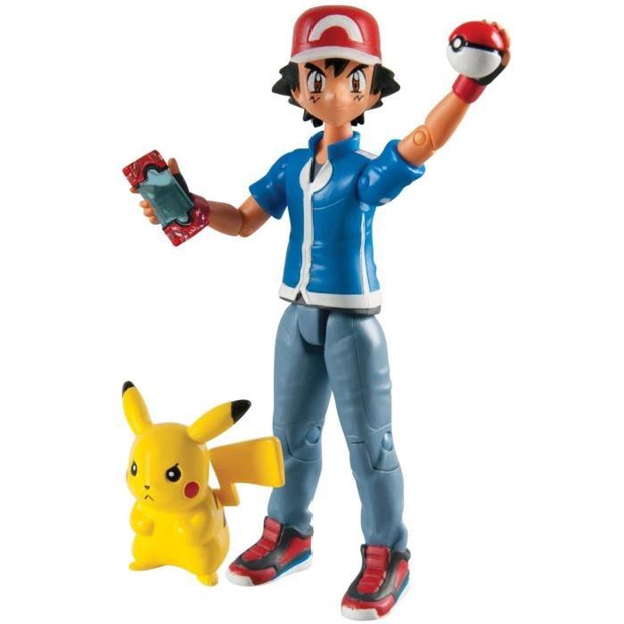 POKEMON Pack Figurine Action Sacha & Pikachu