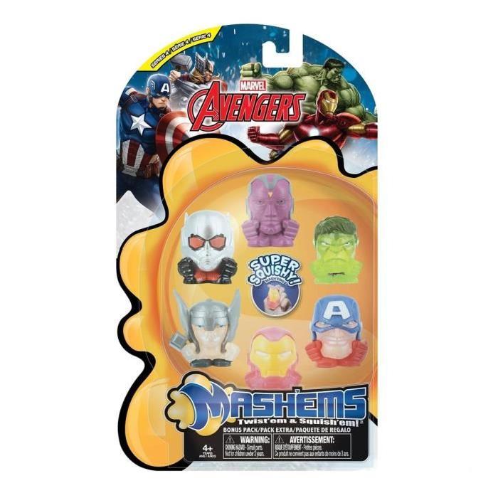 MARVEL AVENGERS Mash'ems - Pack De 6