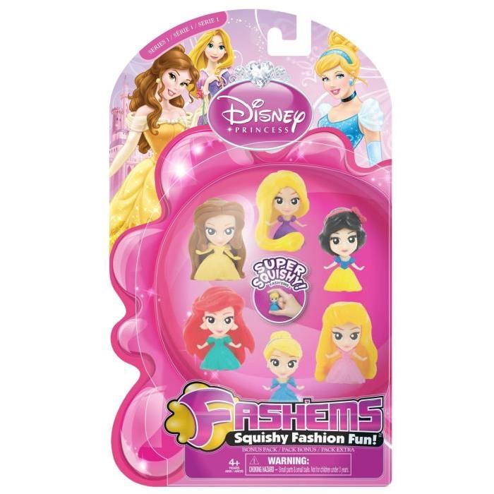 DISNEY PRINCESSES Fash'ems - Pack De 6