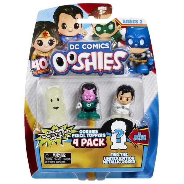 DC COMICS Ooshies Pack De 4 - Mix 1