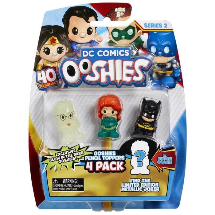 DC COMICS Ooshies Pack De 4 - Mix 4