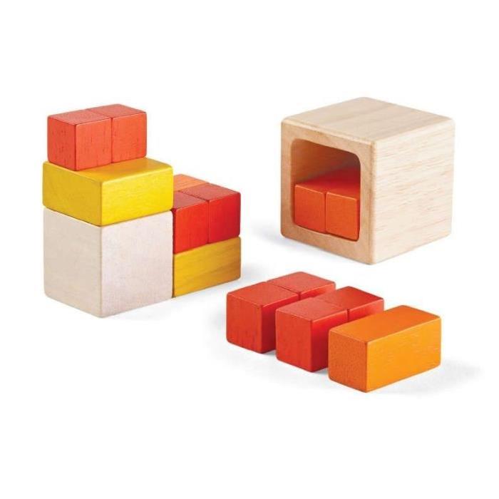 PLAN TOYS Jeu en bois Cubes fraction