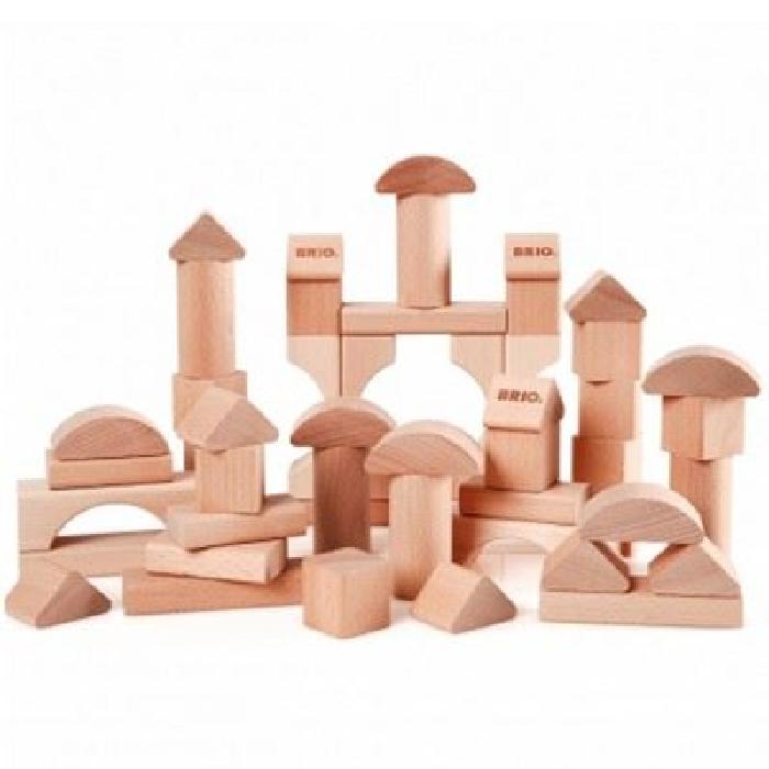 BRIO Blocs de construction naturels - 50 pieces