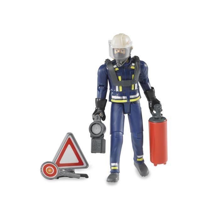 BRUDER - Set Pompier avec personnage et accessoires