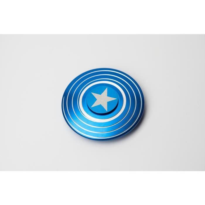 CAPTAIN AMERICA - Finger Spinner American Shield Bleu