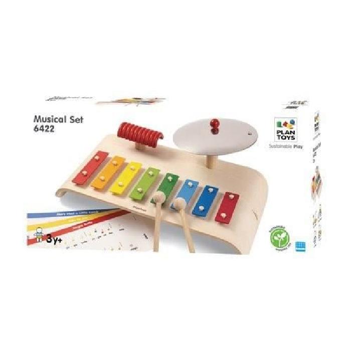 PLAN TOYS L'Atelier Musical En Bois