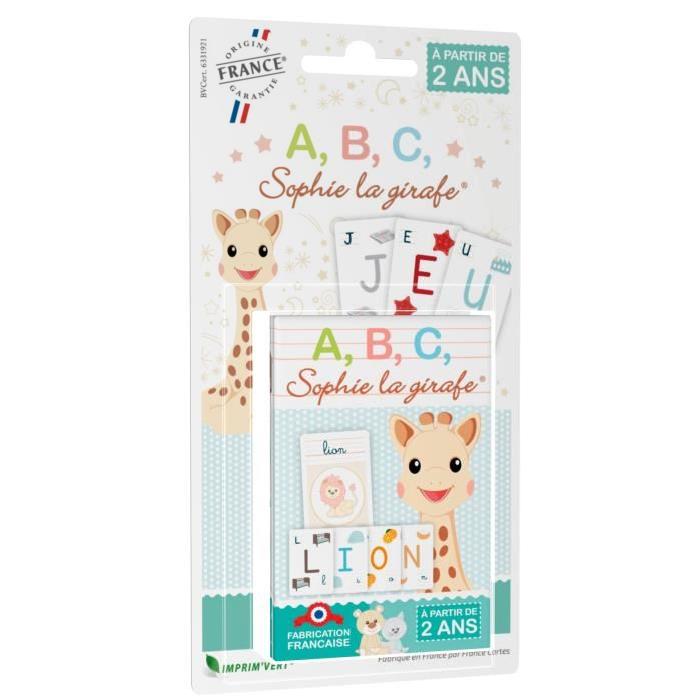 SOPHIE LA GIRAFE Abcdaire - 6 Jeux en 1