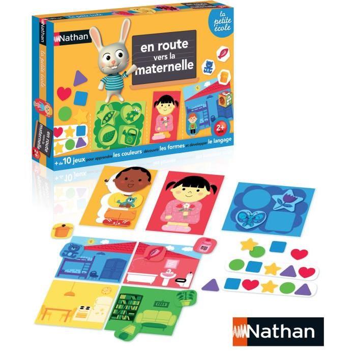 Jeu éducatif Mamans et bébés (24 pièces) : Nathan