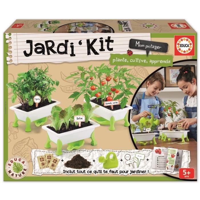 EDUCA Jardi Kit - Tomate, Laitue et Roquette