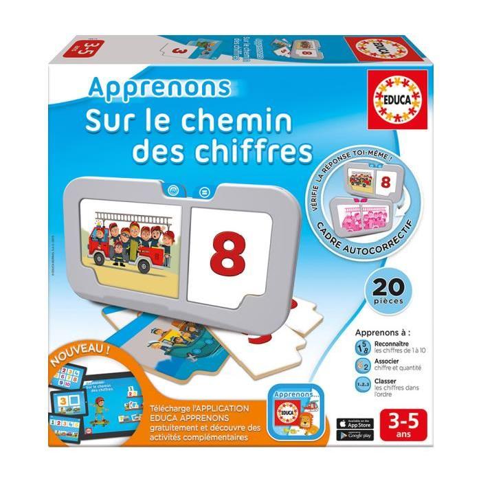 EDUCA Sur Le Chemin Des Chiffres - Jeux Educatif