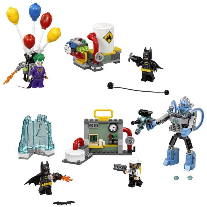 Pack LEGO Batman Movie - Joker et Mr Freeze (4 figurines)