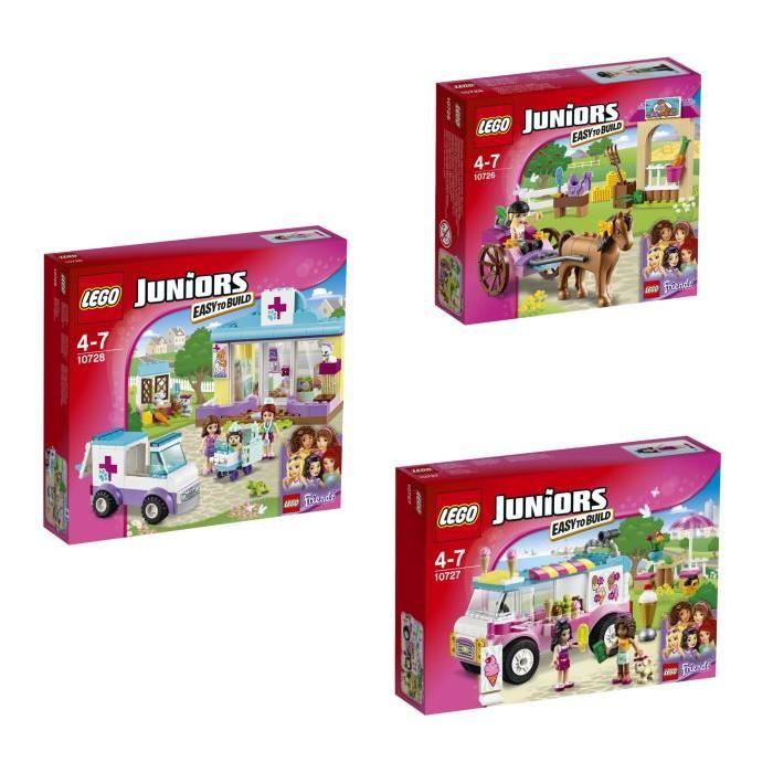 LEGO Junior - Bundle Friends 5 figurines (10726 + 10727 + 10728)