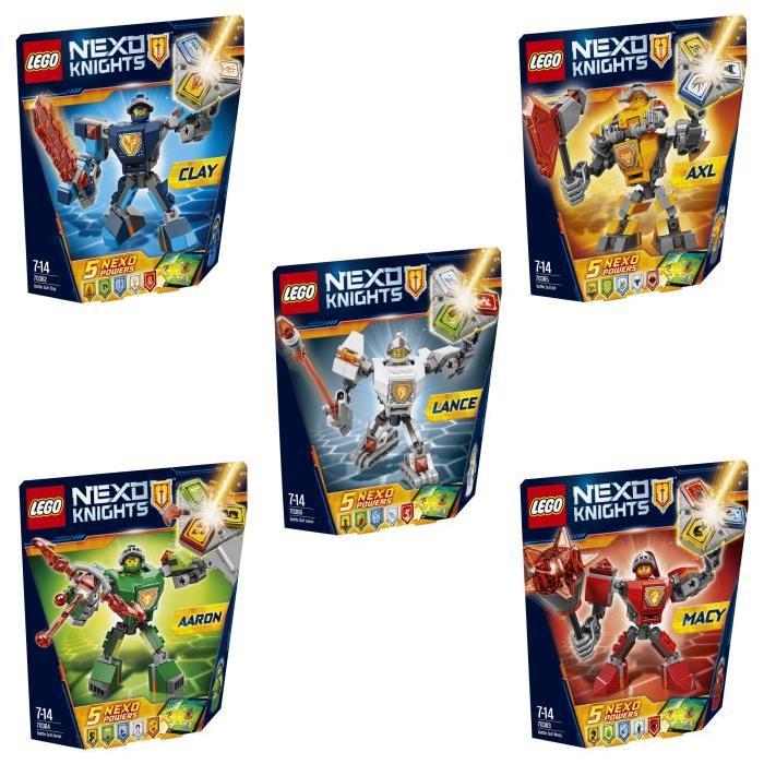 LEGO Nexo Knights - Bundle Super Armures des Chevaliers