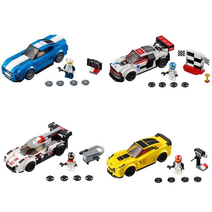 LEGO Speed Champions : Audi + Ford + Chevrolet