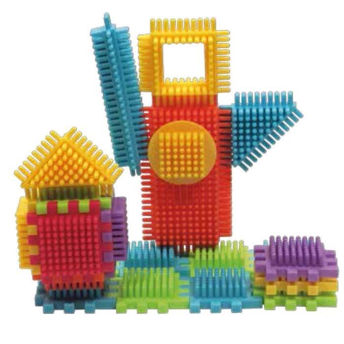 SEEK'O BLOCKS Tube Ferme 2 Personnages - 80 Pieces