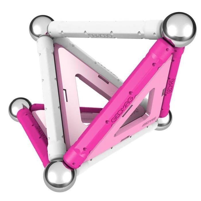 GEOMAG PINK Jeu de Construction Magnétique 22pcs