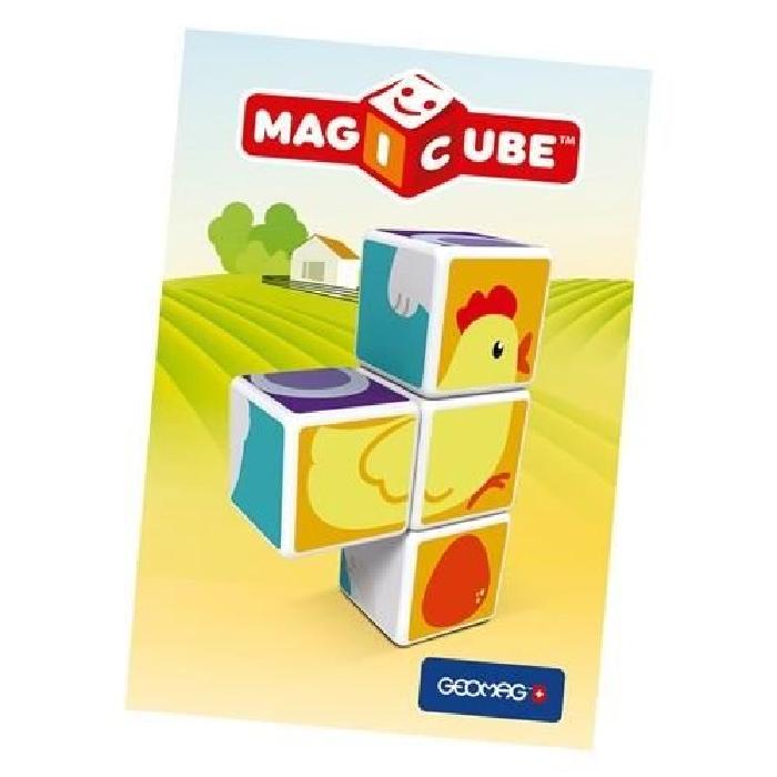 MAGICUBE Animaux Amis (4 Cubes)