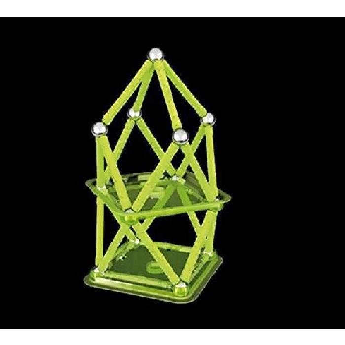 GEOMAG GLOW Jeu de Construction Magnétique Phosphorescent  40 pcs