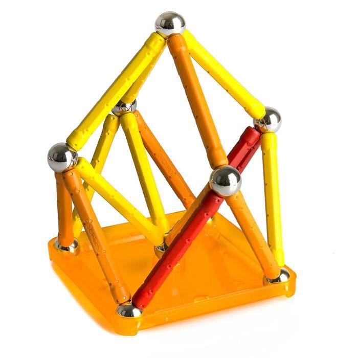 GEOMAG COLOR Jeu de Construction Magnétique 64 pcs