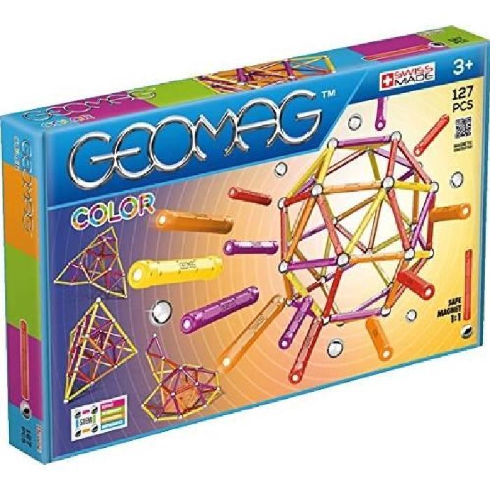 GEOMAG COLOR Jeu de Construction Magnétique 127pcs