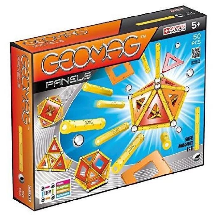 GEOMAG PANELS Jeu de Construction Magnétique 50pcs