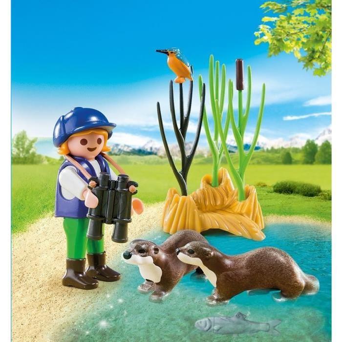 PLAYMOBIL 5376 Enfant avec Loutres