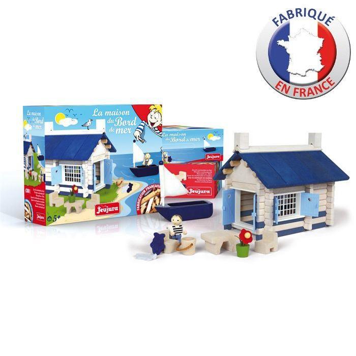 JEUJURA - La Maison et bateau en bois du Bord de Mer 135 pieces