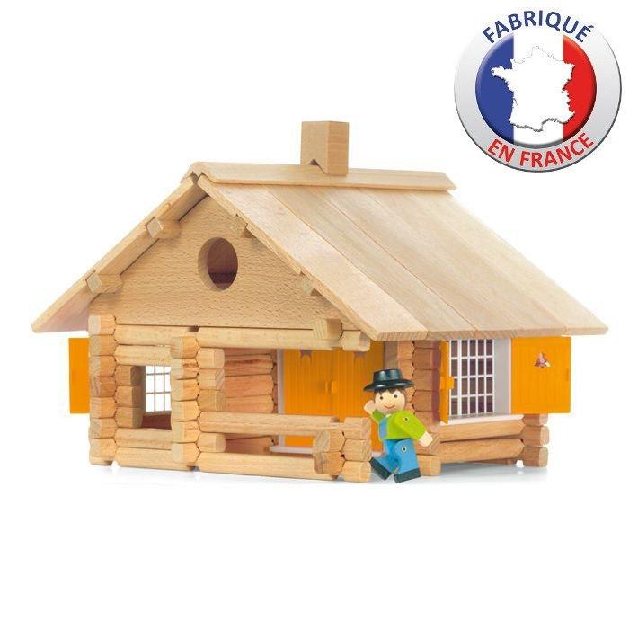 JEUJURA - La Maison en bois En Rondins 135 pieces