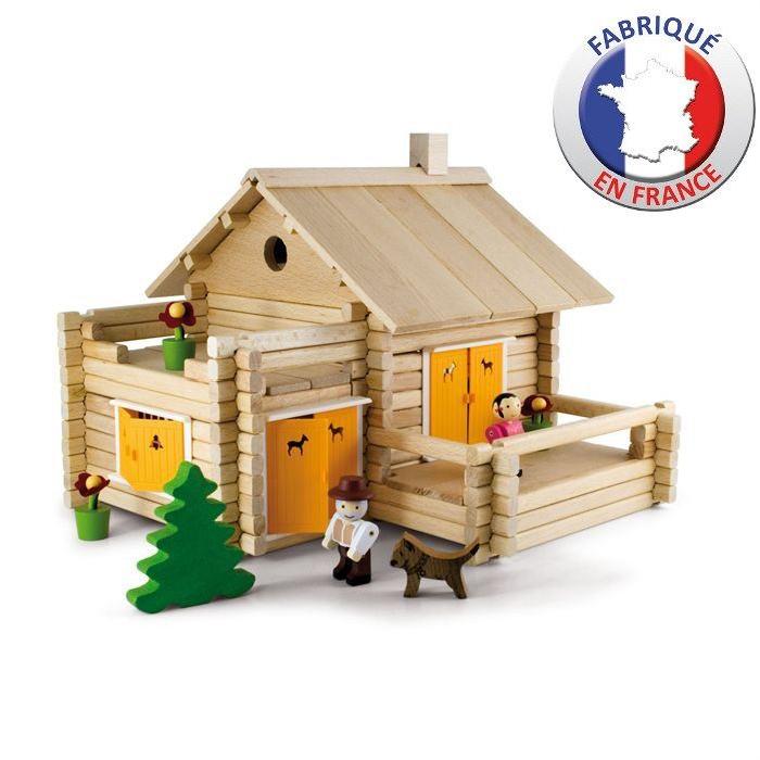 JEUJURA - La Maison en bois En Rondins 135 pieces