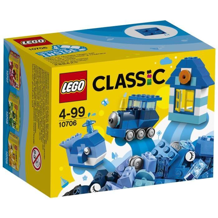 LEGO Classic 10706 Boîte de Construction bleue