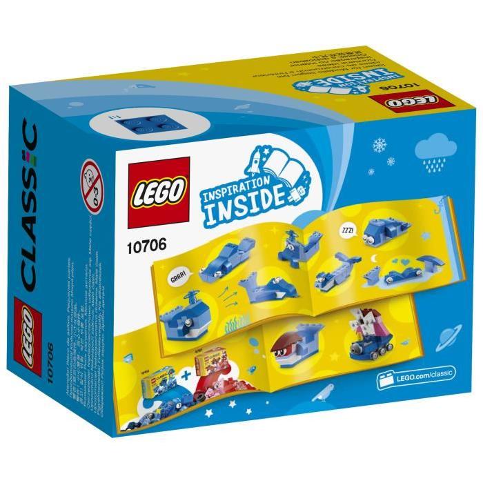 LEGO Classic 10706 Boîte de Construction bleue