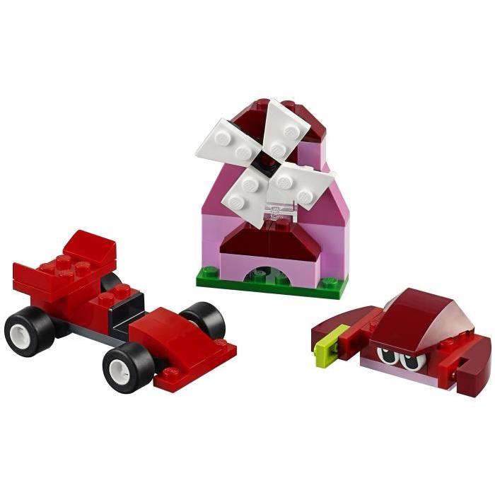 LEGO Classic 10707 Boîte de Construction rouge