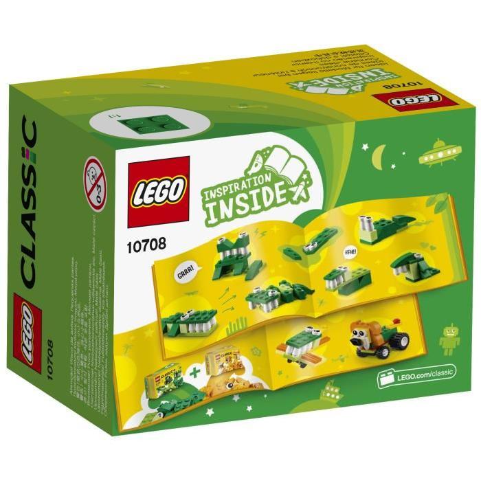 LEGO Classic 10708 Boîte de Construction verte