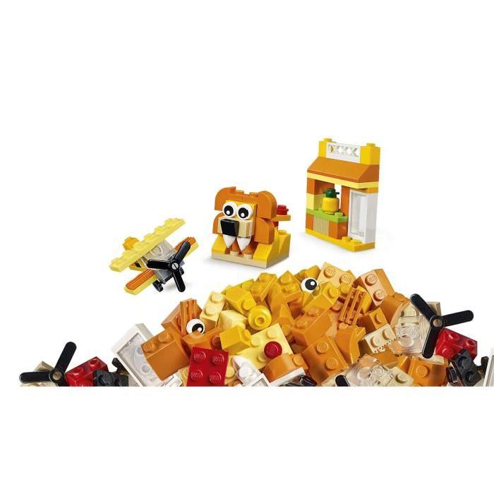 LEGO Classic 10709 Boîte de Construction orange