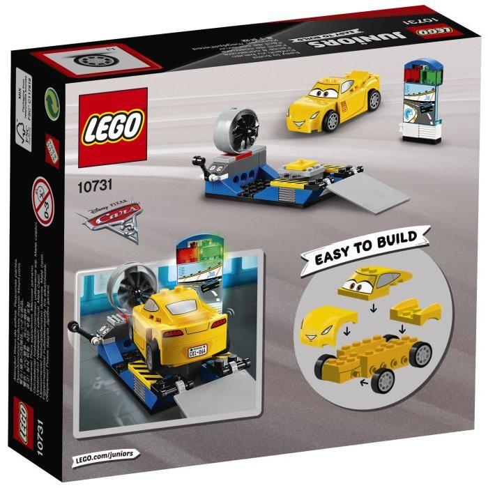 LEGO Junior Cars 3 10731 Le Simulateur de Course de Cruz Ramirez