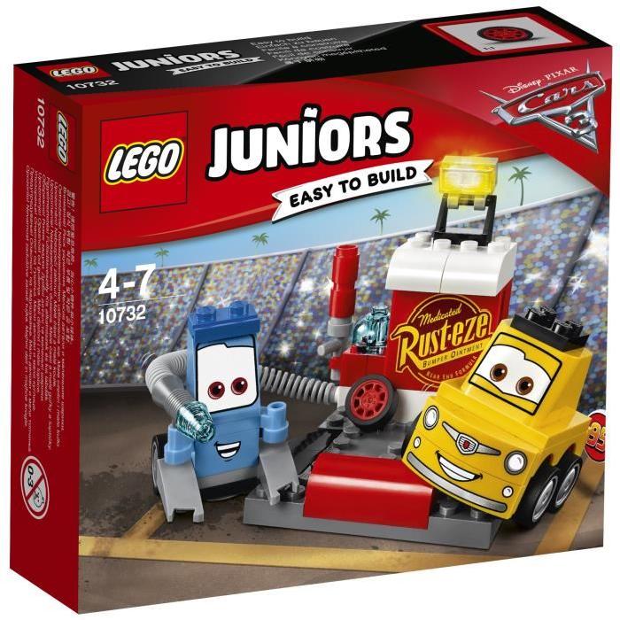 LEGO Junior Cars 3 10732 L'Arret au Stand de Guido et Luigi