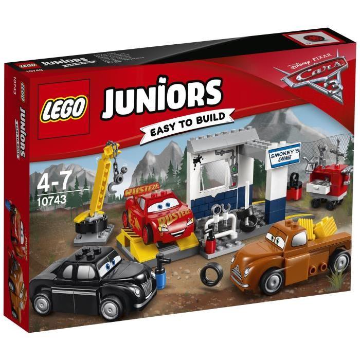 LEGO Junior Cars 3 10743 Le Garage de Smokey