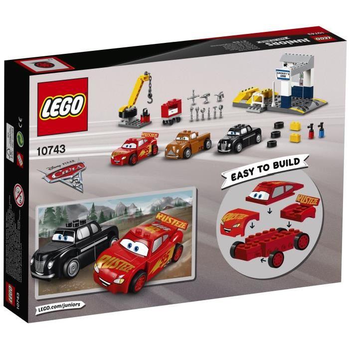 LEGO Junior Cars 3 10743 Le Garage de Smokey