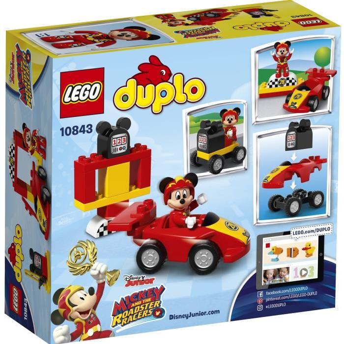 LEGO DUPLO 10843 La Voiture de Course de Mickey