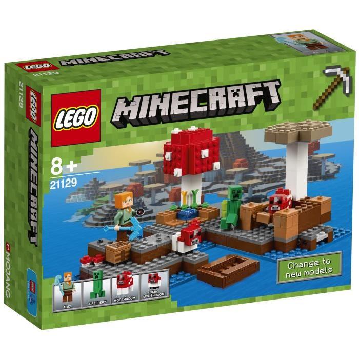 LEGO Minecraft 21129 Le Biome Champignon