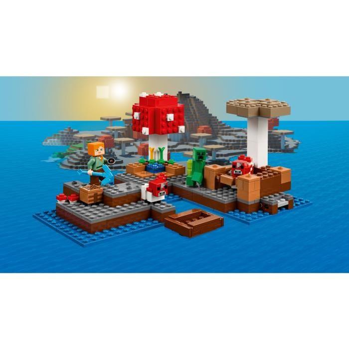 LEGO Minecraft 21129 Le Biome Champignon