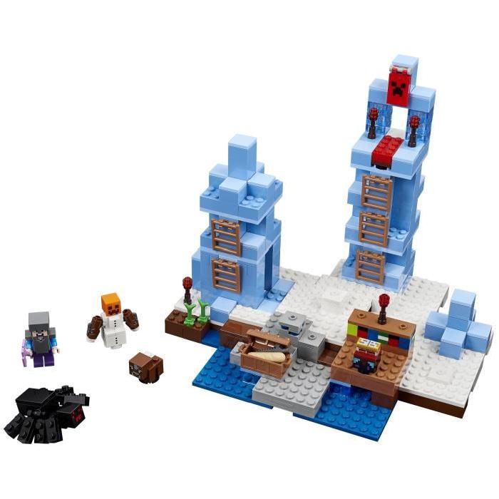 LEGO Minecraft 21131 Les Pics de Glace